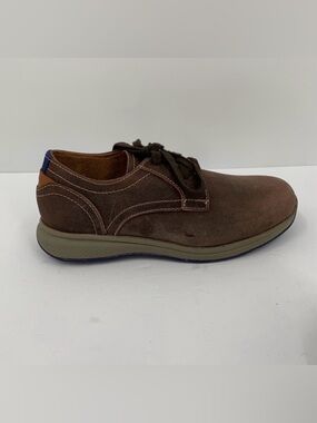 Florsheim Great Lakes Plain toe Oxford shoe brown leather lace up tie boys 1
